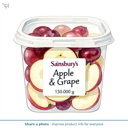 Sainsbury's Apple & Grape 130g
