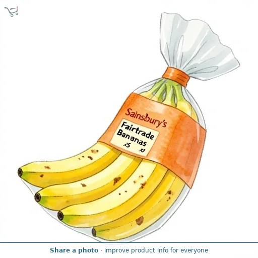 Sainsbury's Fairtrade Bananas x5