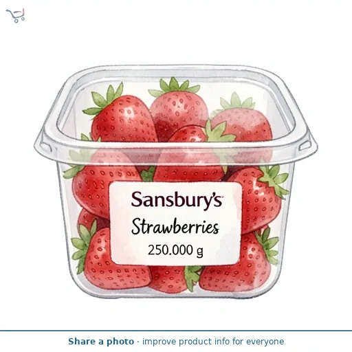 Sainsbury's Strawberries 250g