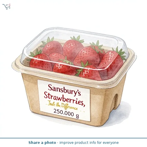 Sainsbury's Strawberries, Taste the Difference 250g
