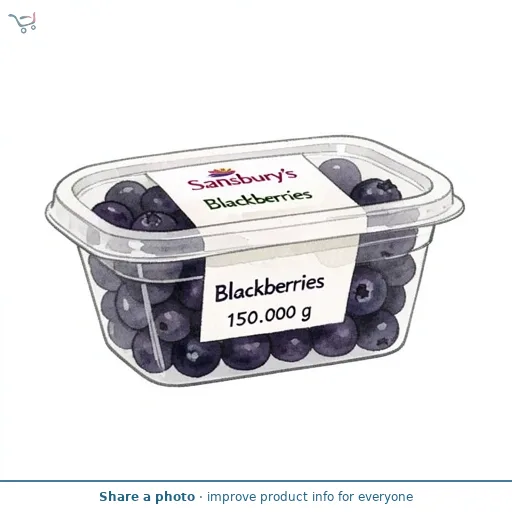Sainsbury's Blackberries 150g