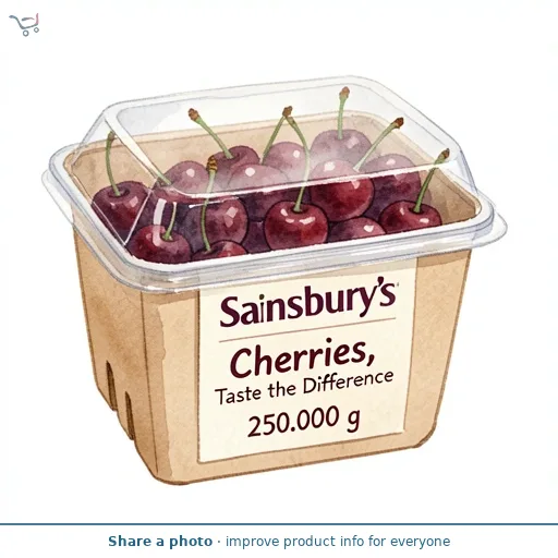 Sainsbury's Cherries, Taste the Difference 250g