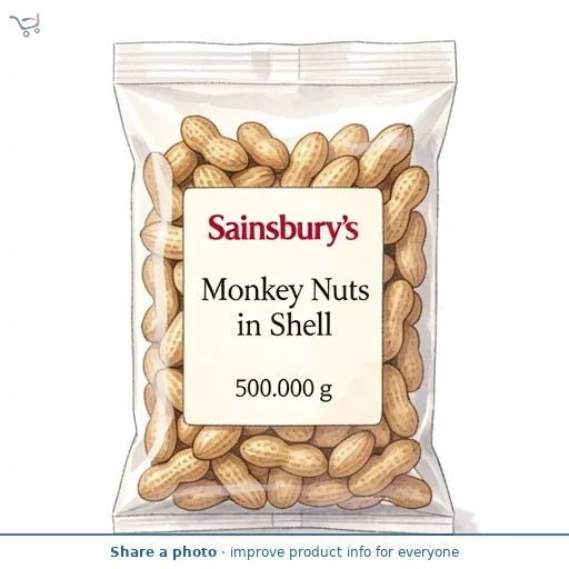 Sainsbury's Monkey Nuts in Shell 500g