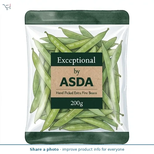 Exceptional by ASDA Hand Picked Extra Fine Beans 200g