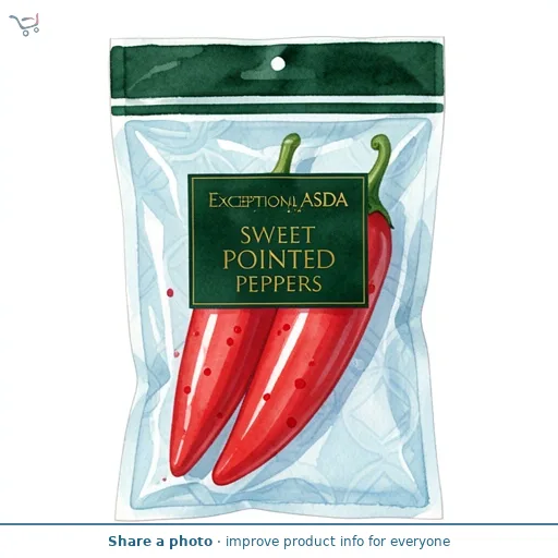 Exceptional by ASDA Sweet Pointed Peppers