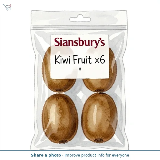Sainsbury's Kiwi Fruit x6