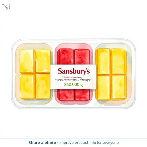 Sainsbury's Mango, Watermelon & Pineapple 260g