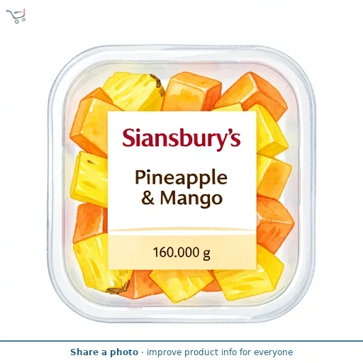 Sainsbury's Pineapple & Mango 160g