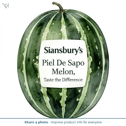 Sainsbury's Piel De Sapo Melon, Taste the Difference