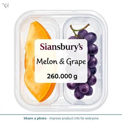 Sainsbury's Melon & Grape 260g