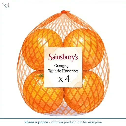 Sainsbury's Oranges, Taste the Difference x4