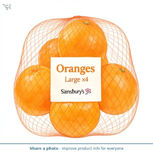 Sainsbury's Oranges Large x4