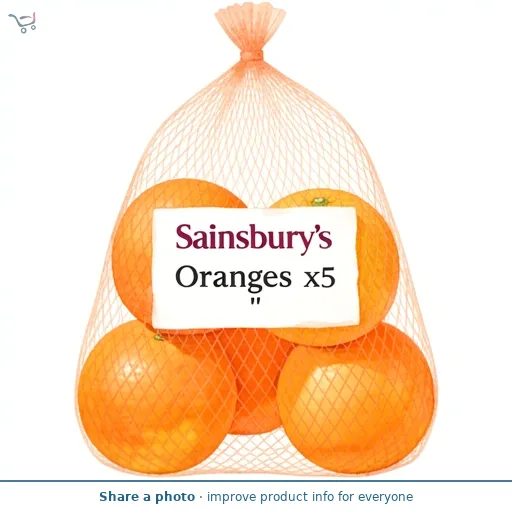 Sainsbury's Oranges x5