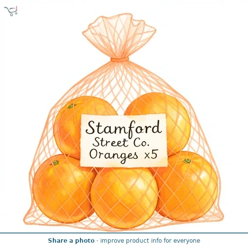 Stamford Street Co. Oranges x5