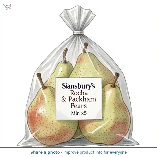 Sainsbury's Rocha & Packham Pears Min x5