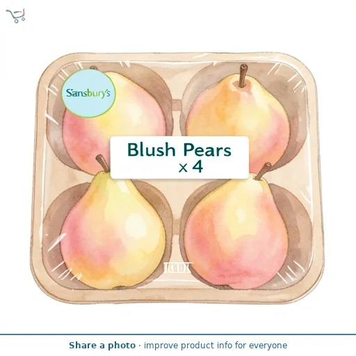 Sainsbury's Blush Pears x4