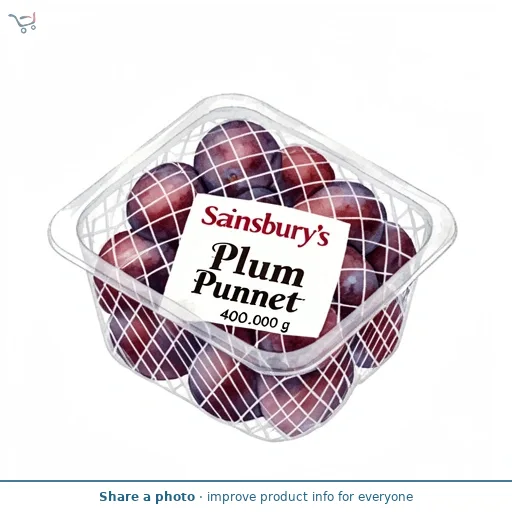 Sainsbury's Plum Punnet 400g
