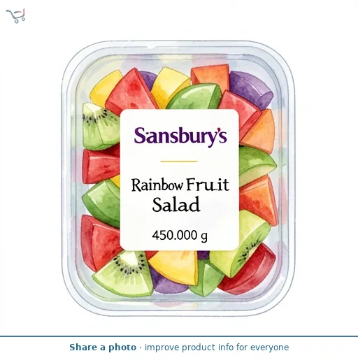 Sainsbury's Rainbow Fruit Salad 450g