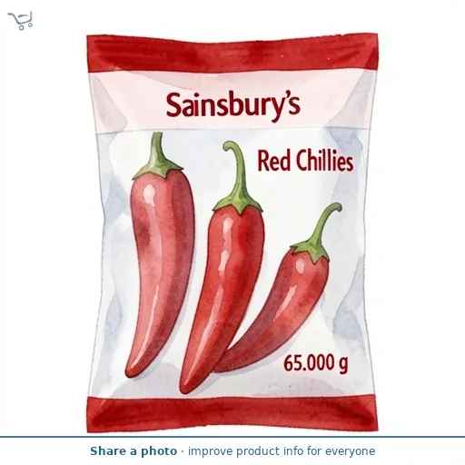 Sainsbury's Red Chillies 65g