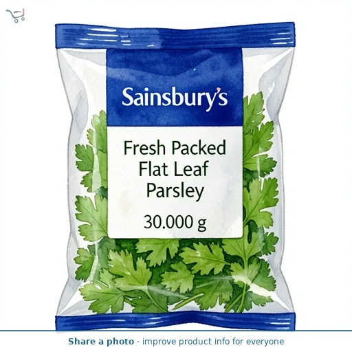 Sainsbury's Fresh Packed Flat Leaf Parsley 30g