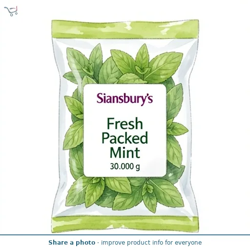Sainsbury's Fresh Packed Mint 30g