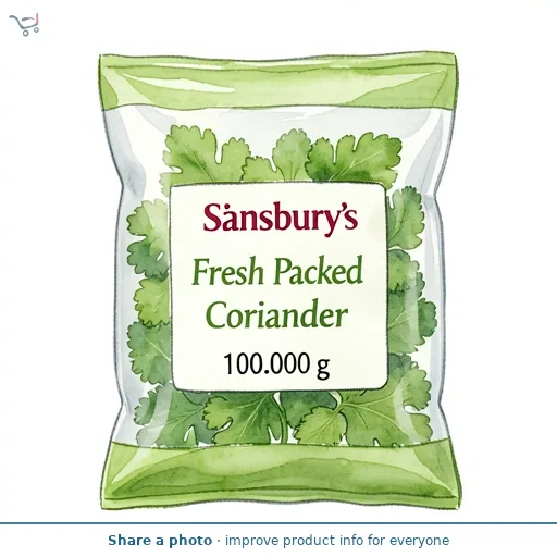 Sainsbury's Fresh Packed Coriander 100g