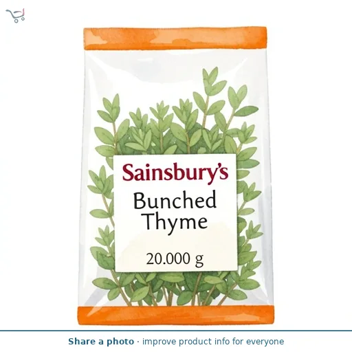 Sainsbury's Bunched Thyme 20g