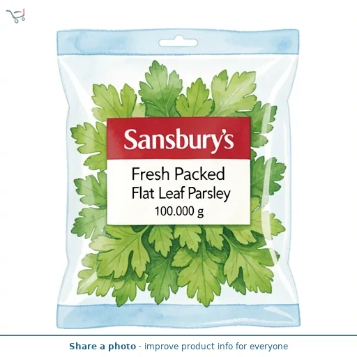 Sainsbury's Fresh Packed Flat Leaf Parsley 100g