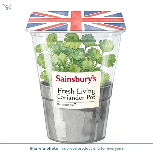 Sainsbury's Fresh Living Coriander Pot