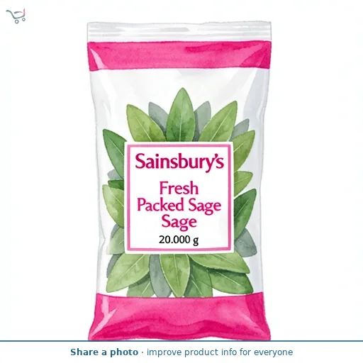 Sainsbury's Fresh Packed Sage 20g