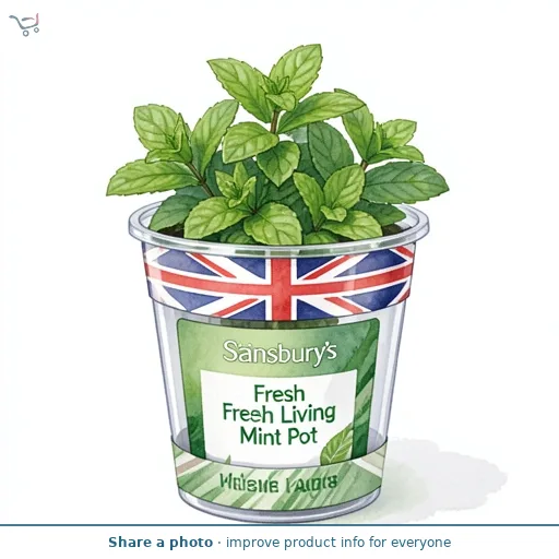 Sainsbury's Fresh Living Mint Pot