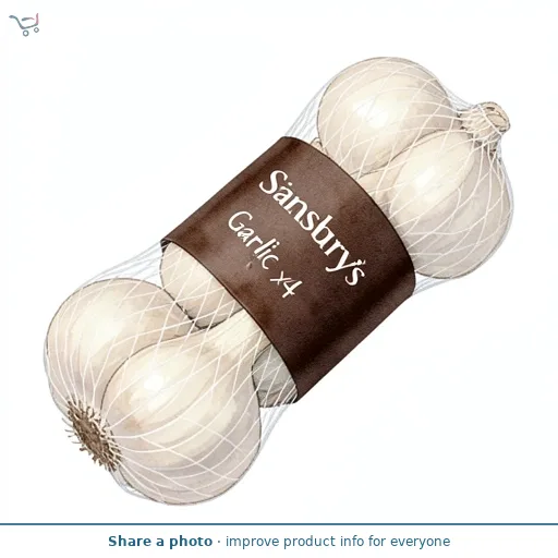 Sainsbury's Garlic x4