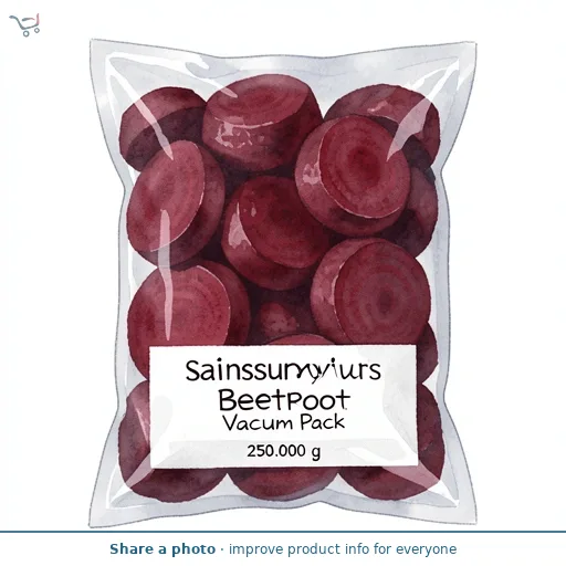 Sainsbury's Beetroot Vacuum Pack 250g