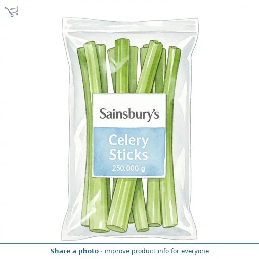 Sainsbury's Celery Sticks 250g
