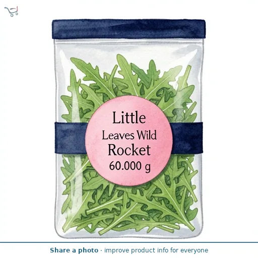 Little Leaves Wild Rocket 60g