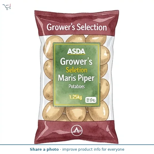 ASDA Grower's Selection Grower's Selection British Maris Piper Potatoes 1.25kg