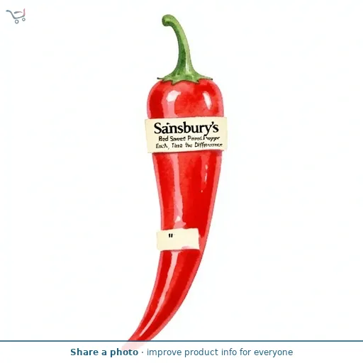 Sainsbury's Red Sweet Pointed Pepper Each, Taste the Difference