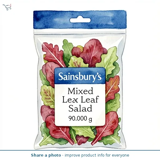 Sainsbury's Mixed Leaf Salad 90g