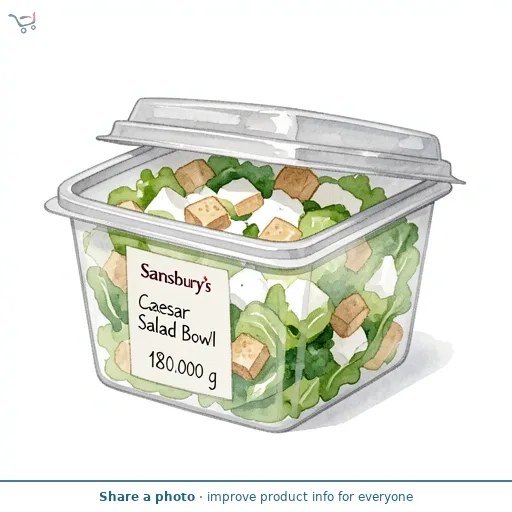 Sainsbury's Caesar Salad Bowl 180g