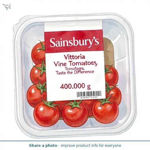 Sainsbury's Vittoria Cherry Vine Tomatoes, Taste the Difference 400g