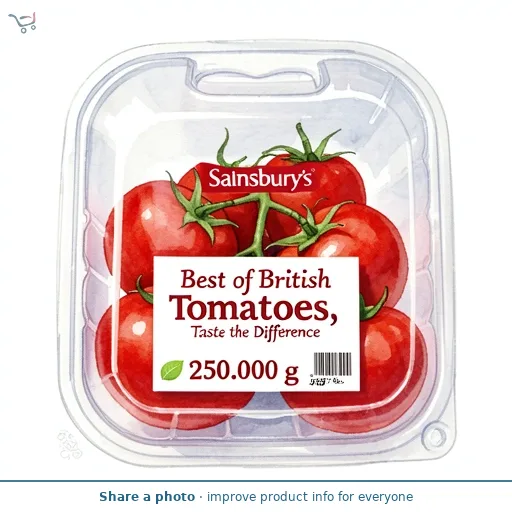 Sainsbury's Best of British Tomatoes, Taste the Difference 250g