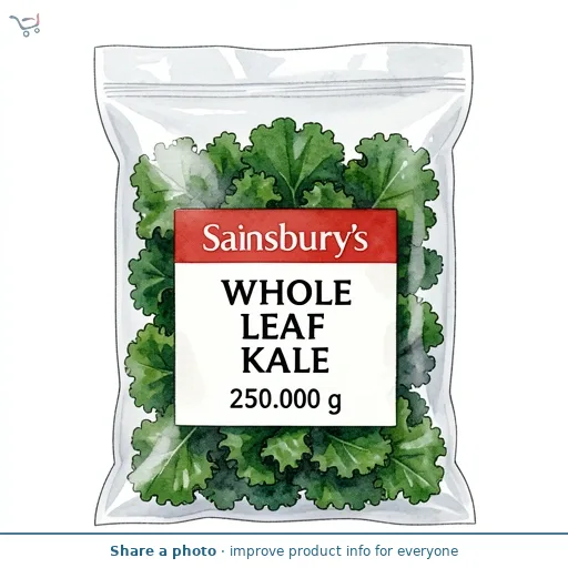 Sainsbury's Whole Leaf Kale
