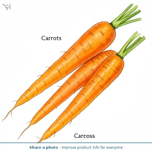 Sainsbury's Loose Carrots