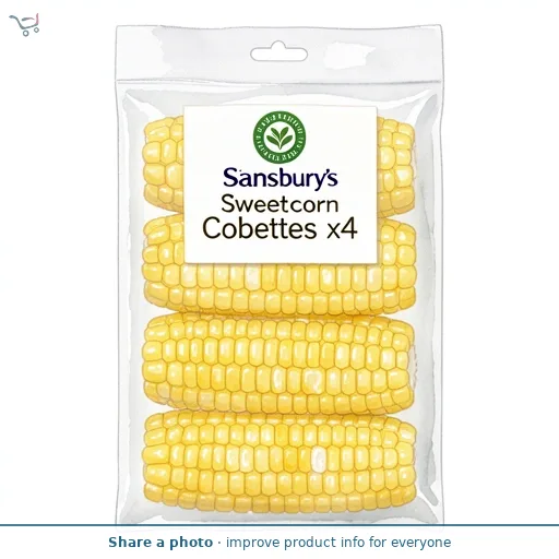 Sainsbury's Sweetcorn Cobettes x4