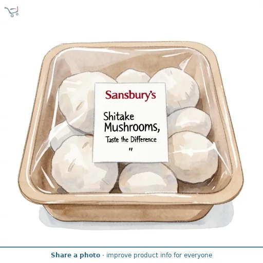 Sainsbury's Shiitake Mushrooms, Taste the Difference