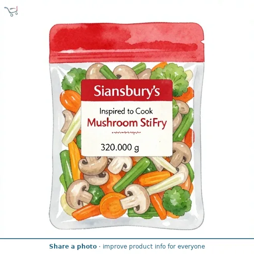 Sainsbury's Mushroom Stir Fry 300g
