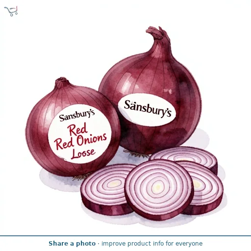 Sainsbury's Red Onions Loose