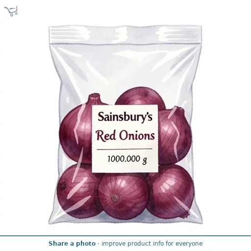 Sainsbury's Red Onions 1kg