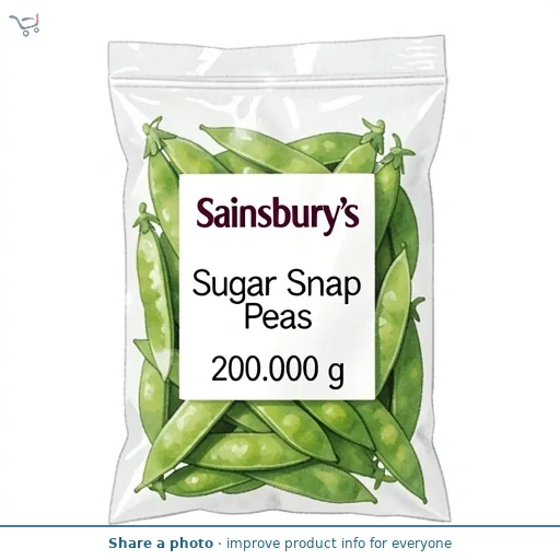 Sainsbury's Sugar Snap Peas 200g