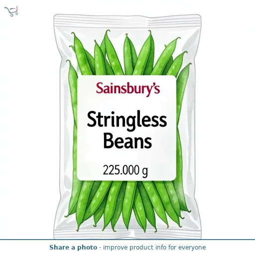Sainsbury's Stringless Beans 225g